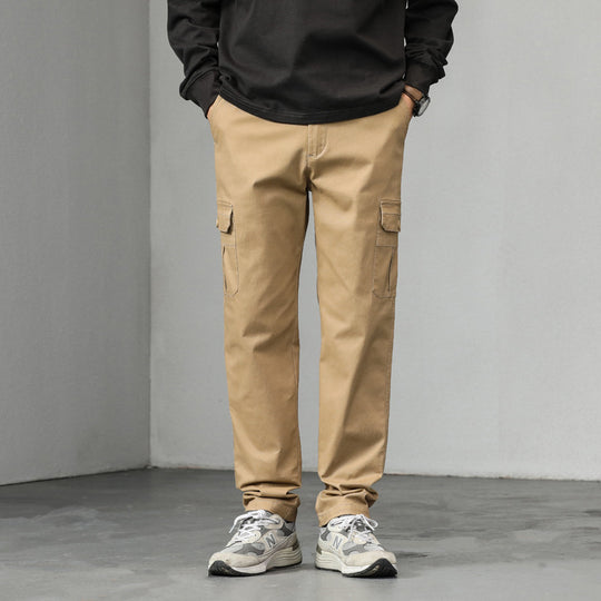 Herren Cargohose im geraden Schnitt mit Utility-Klappentaschen und leicht taperedem Bein Shop Nory
