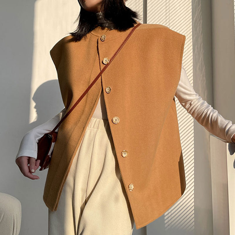 Damen Modische Oversized Weste Shop Nory