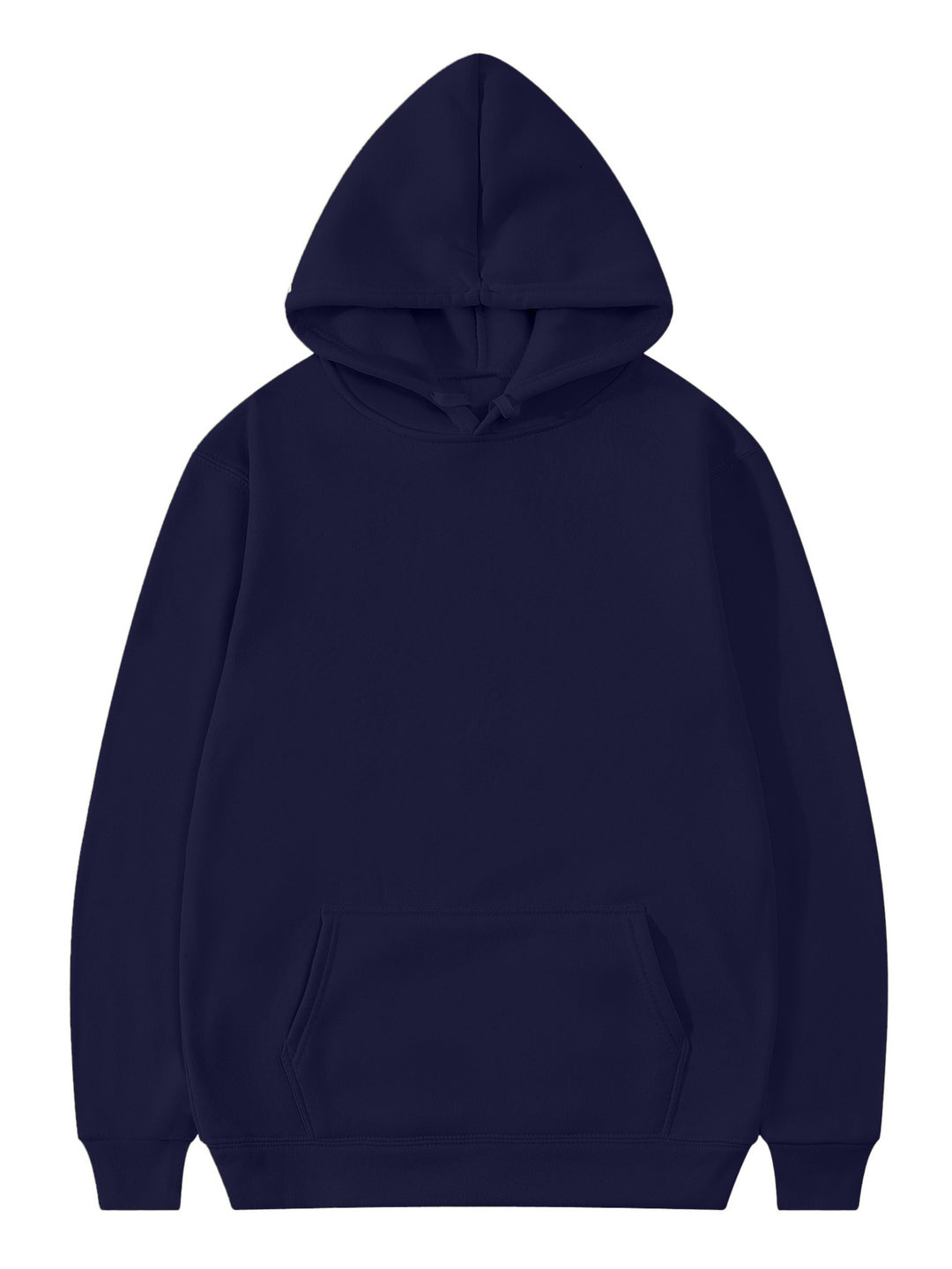 Unisex Oversized Kapuzenpullover aus schwerer Baumwollmischung mit Kängurutasche und gerippten Bündchen Shop Nory