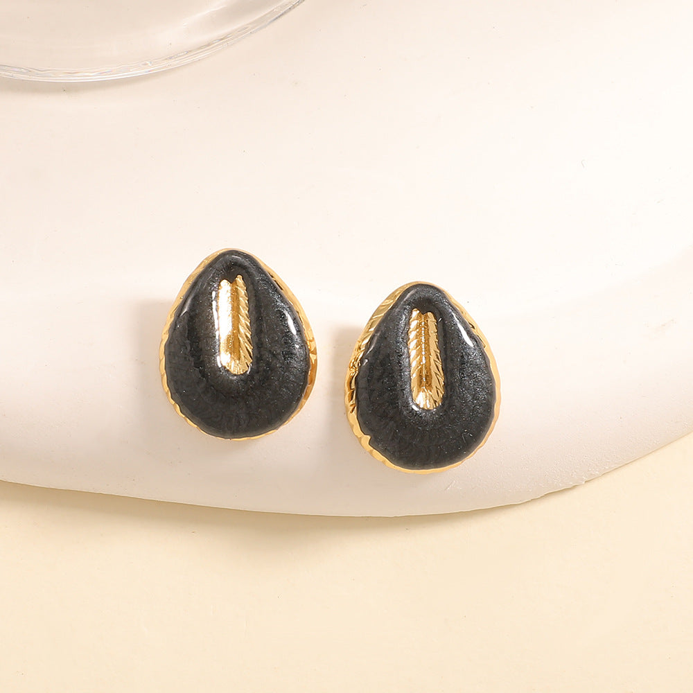 Damen Ohrstecker im eleganten Muscheldesign Shop Nory 1784077119