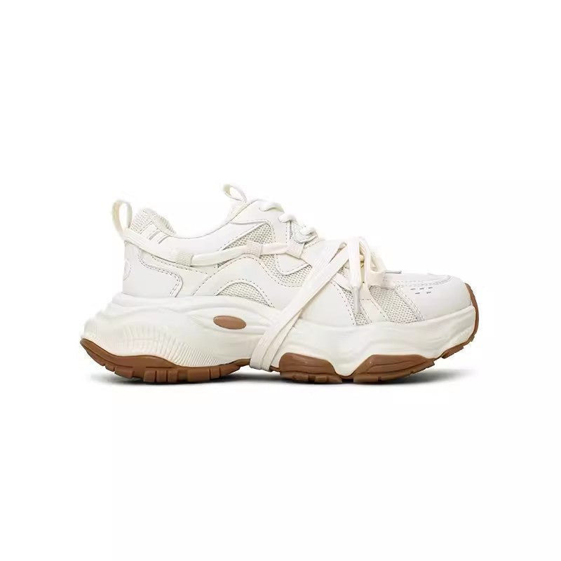 Damen Chunky Sneakers mit bequemer Passform und strapazierfähigem Obermaterial