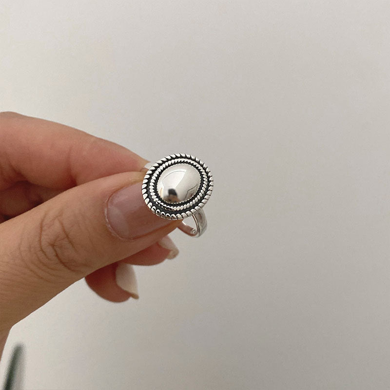 Damen stilvoller Ring mit facettiertem Design Shop Nory