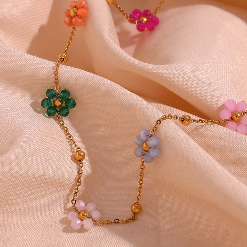 Böhmische Blumen Halskette | Shop Nory