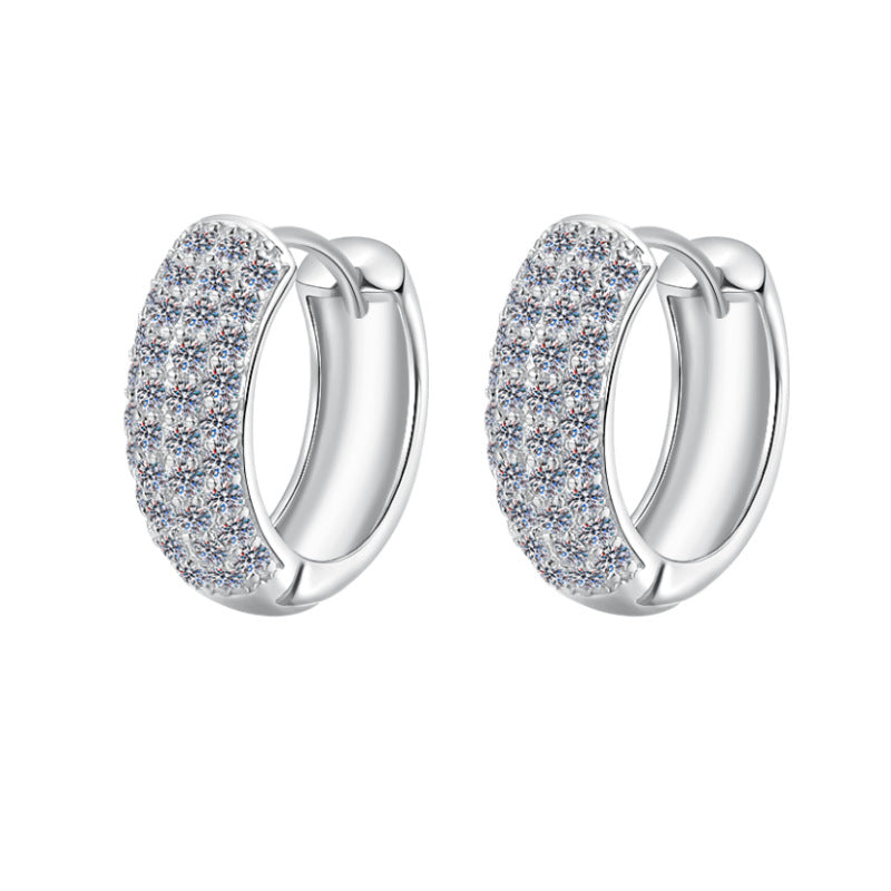 Damen Ohrringe mit funkelndem Zirkonia Shop Nory