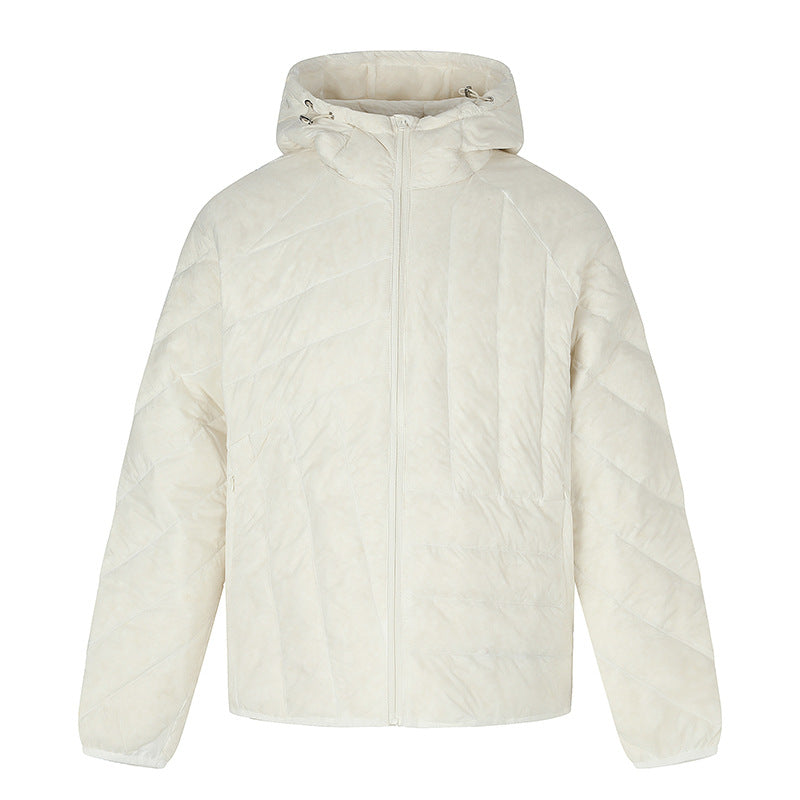 Damen Wattierte Oversize-Steppjacke mit Kapuze und geräuscharmem Mikrofaser-Außenmaterial Shop Nory