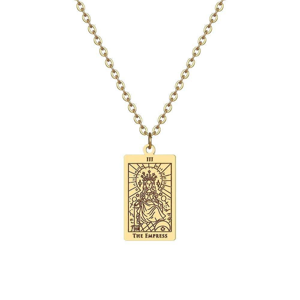 Damen Anhänger mit einzigartigem Tarot-Motiv Shop Nory