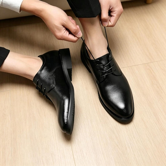 Herren Elegante Schnürschuhe aus hochwertigem Leder Shop Nory