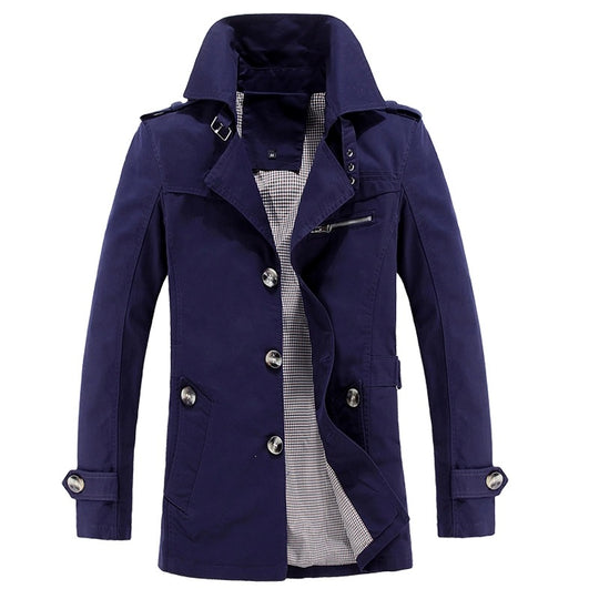 Herren Elegante Übergangsjacke mit praktischem Stehkragen Shop Nory