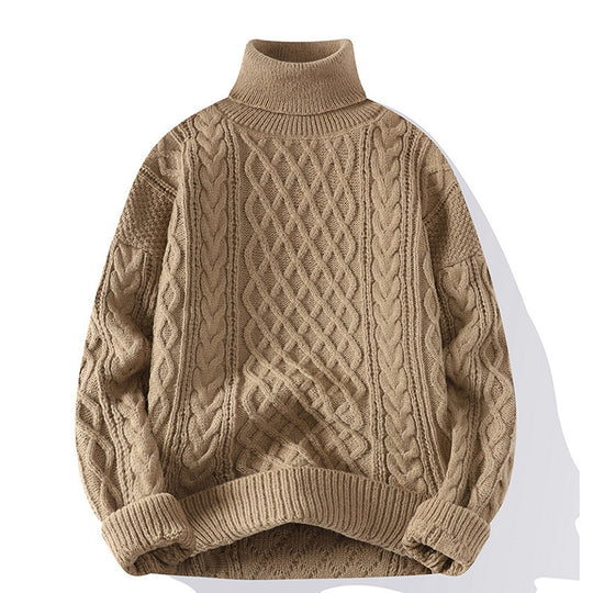 Damen Grobstrickpullover mit Rollkragen Shop Nory