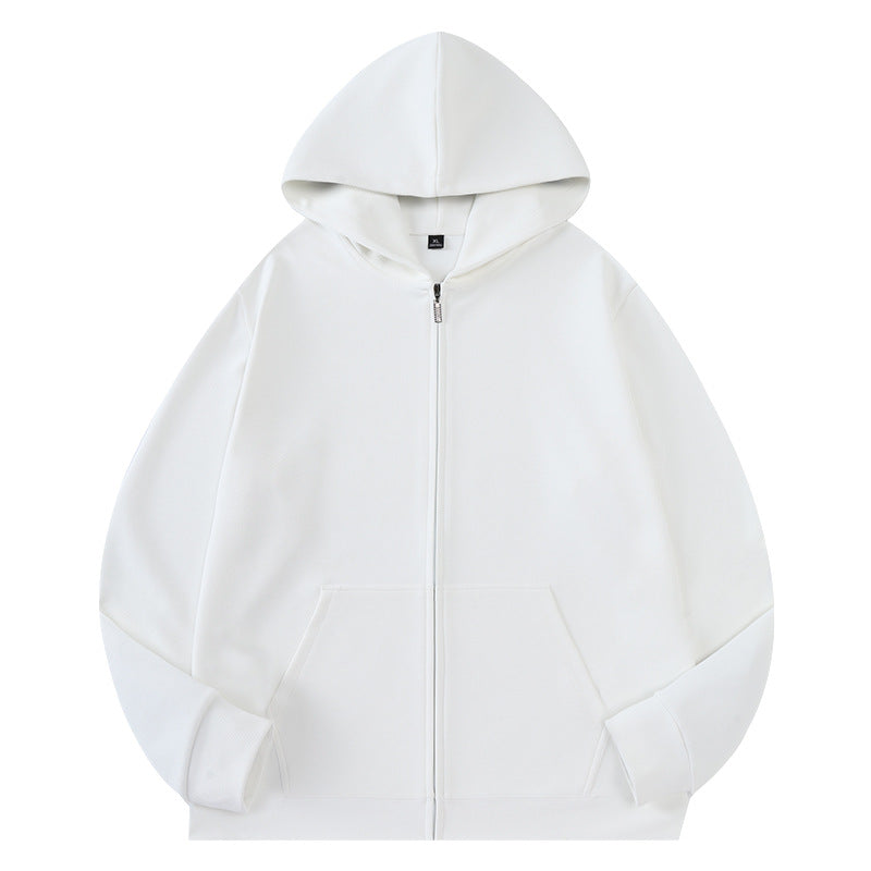 Unisex Oversize Kapuzen‑Zipjacke aus French‑Terry mit verdeckter Nahtführung Shop Nory