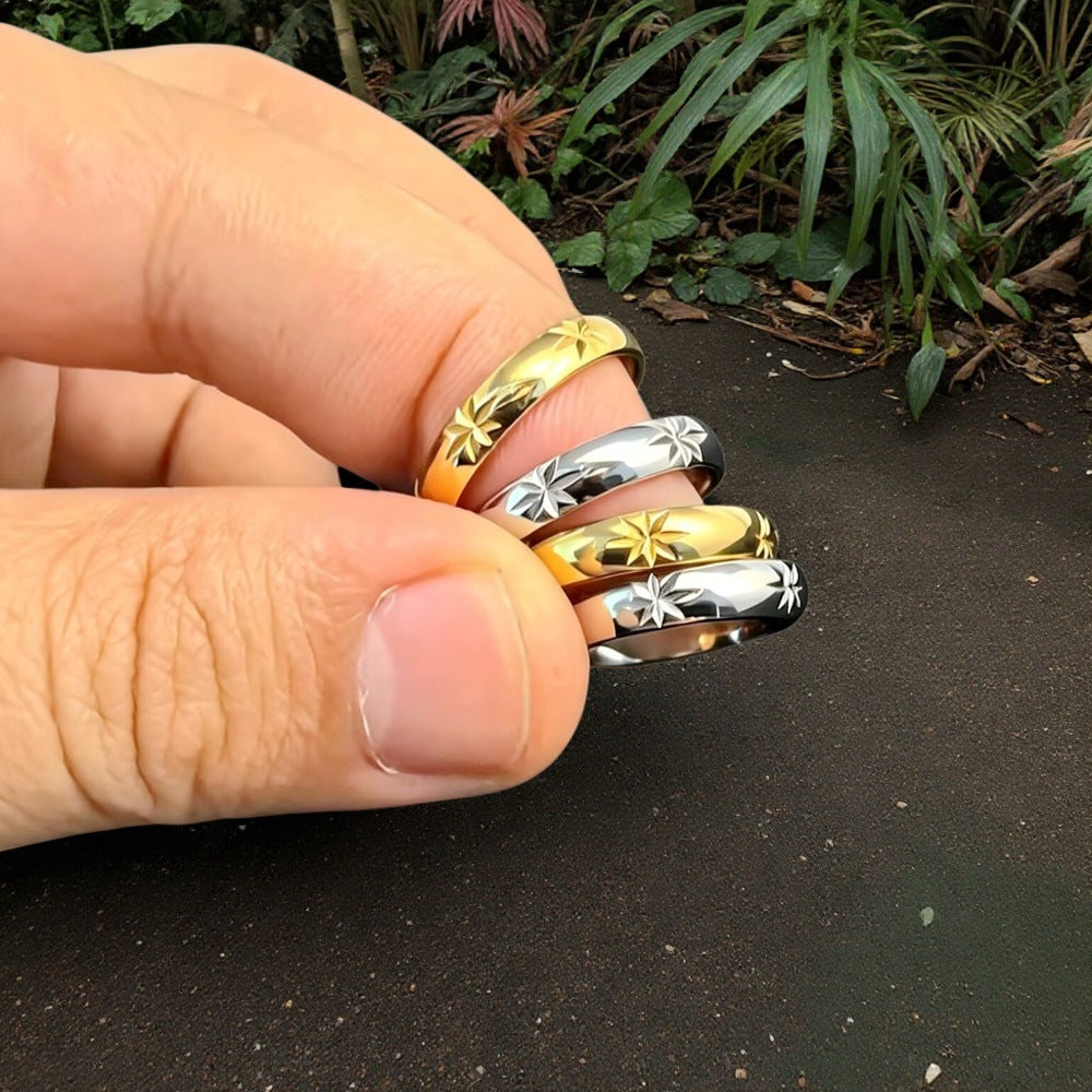 Damen Ring mit filigranem Floraldesign Shop Nory