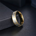 Herren Ring mit modernem, zweifarbigen Oberflächenfinish Shop Nory
