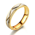 Herren Ring mit modernem, geometrischem Muster und hoher Abriebfestigkeit Shop Nory