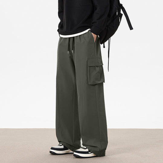 Herren Weitgeschnittene Cargo-Hose mit seitlichen Taschen