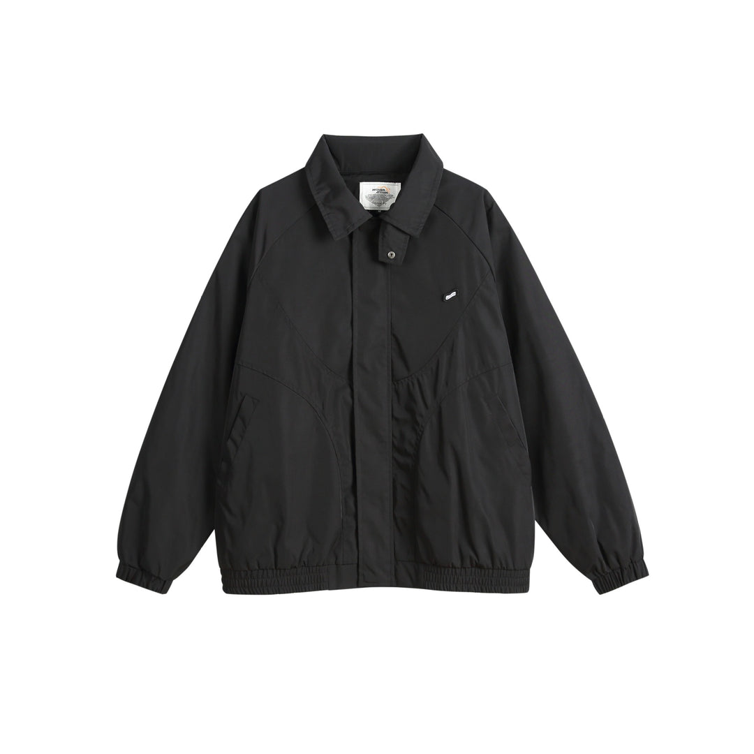 Unisex Boxy-Übergangsblouson mit Stehkragen und elastischem Saum Shop Nory