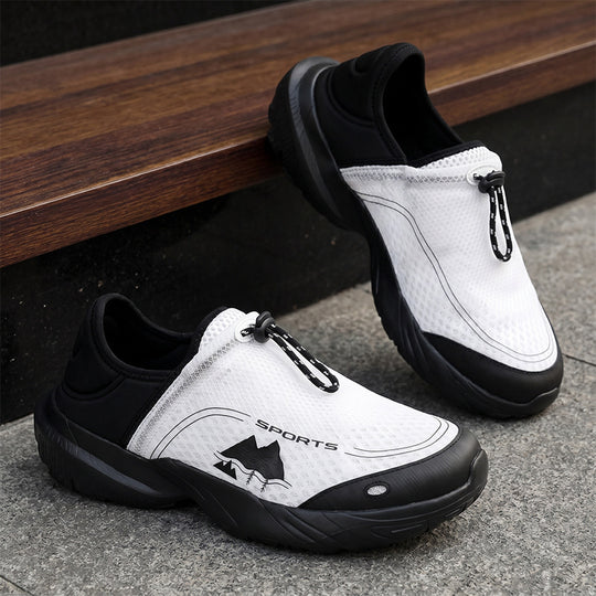 Unisex leichter atmungsaktiver Schlupfsneaker mit Schnellverschluss und stoßdämpfender Sohle Shop Nory