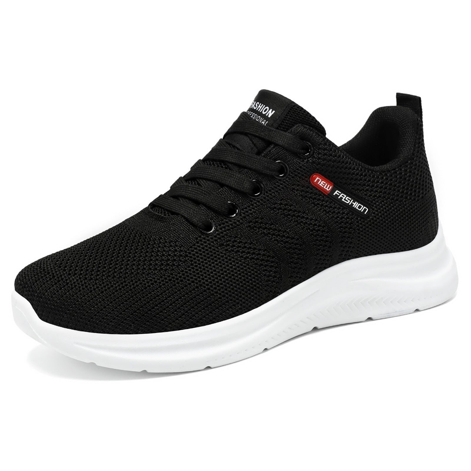 Damen Atmungsaktive und bequeme Sneaker mit elastischem Strickdesign Shopnory