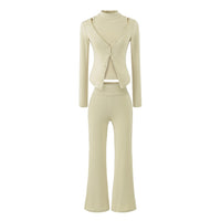 Khaki, 3‑teiliges Set