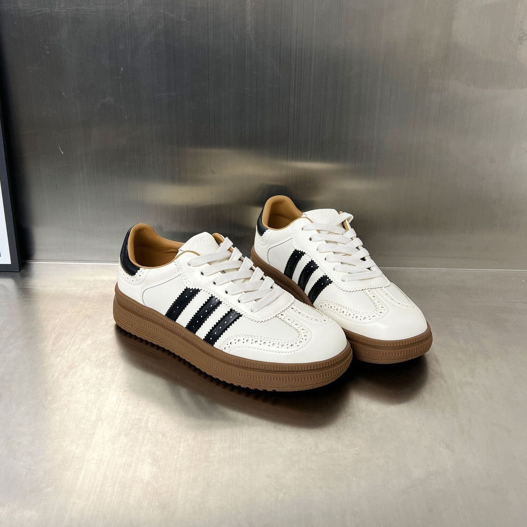 Damen sportliche Retro-Sneakers mit klassischem Design und atmungsaktiver Oberkonstruktion