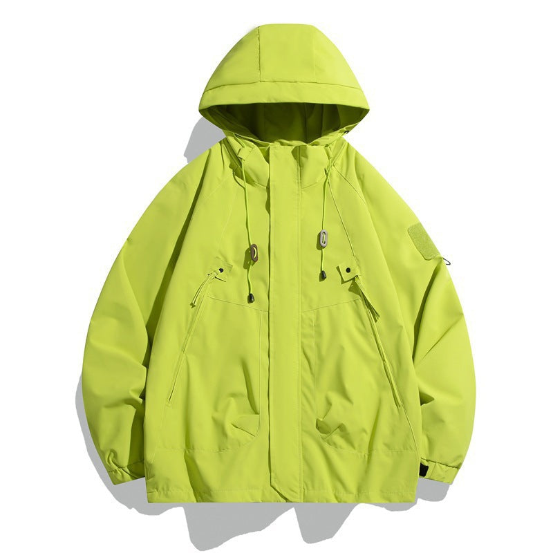 Damen technische Funktionsjacke mit verstellbarem Kapuzensystem und robustem Wetterschutz