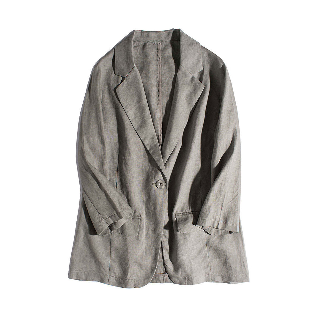 Damen Eleganter, moderner Blazer mit lässigem Schnitt Shop Nory