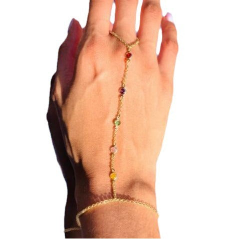 Damen Handkettchen mit funkelnden Zirkonia-Elementen Shop Nory