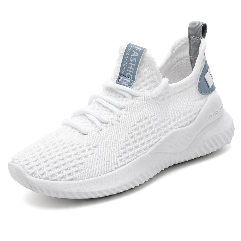 Unisex Atmungsaktiver Strick-Sneaker mit gedämpfter Laufsohle und Slip-On-Passform Shopy Nory