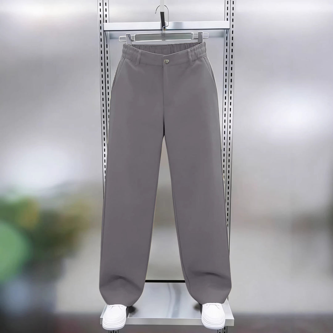 Herren weite Chinohose im Relaxed‑Fit mit elastischem Komfortbund und Seitentaschen Shop Nory