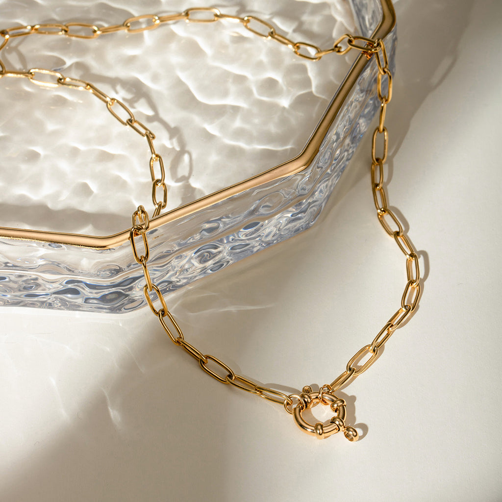 Damen Edelstahl Kette mit hypoallergenen Eigenschaften Shop Nory