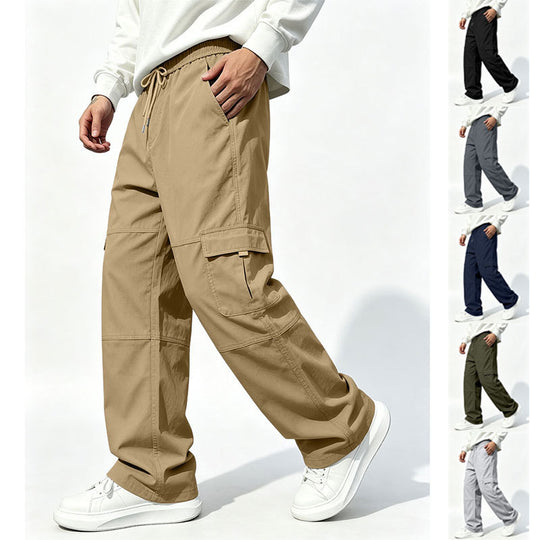 Herren Cargohose mit weitem Schnitt und elastischem Bund Shop Nory