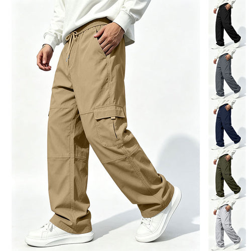 Herren Cargohose mit weitem Schnitt und elastischem Bund Shop Nory