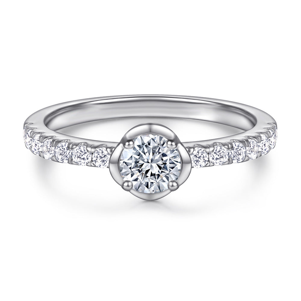 Damen Ohrringe mit brillanter Zirkonia-Fassung Shop Nory