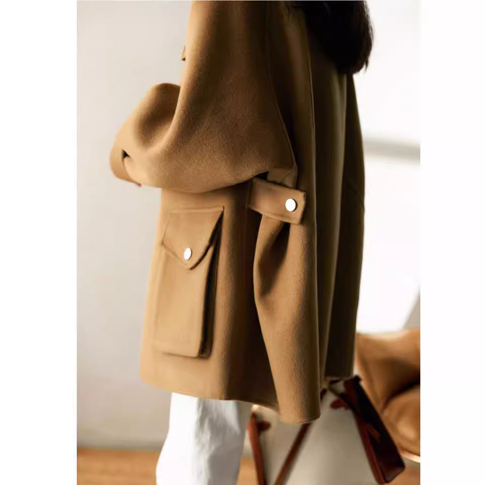 Damen modische Übergangsjacke mit praktischen Taschen Shop Nory