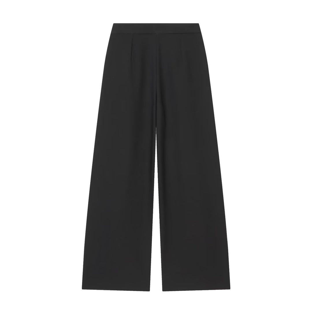 Damen Weite Bundfalten‑Hose mit hohem Bund und Drapierten Vorderfalten Shop Nory