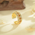 Damen Ring mit glamourösem Zirkonia-Besatz und elegantem Design Shop Nory