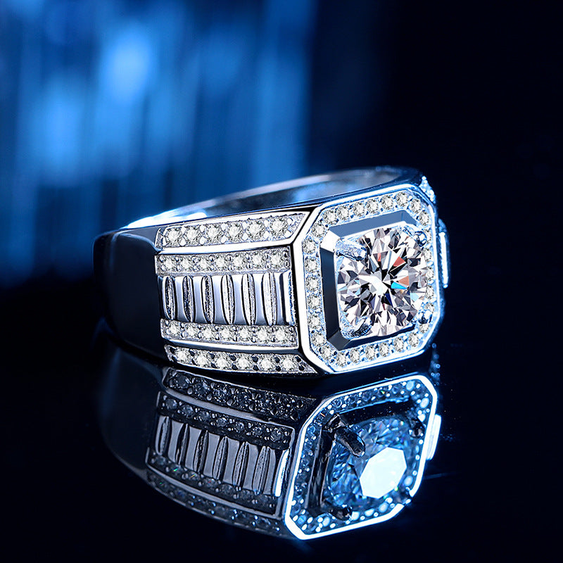 Damen Ring mit strahlendem Diamant-Cocktaildesign von Shop Nory