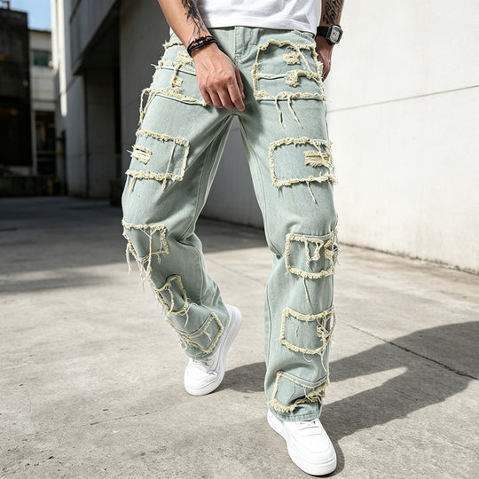 Herren Modische und lässige Jeanshose Shop Nory