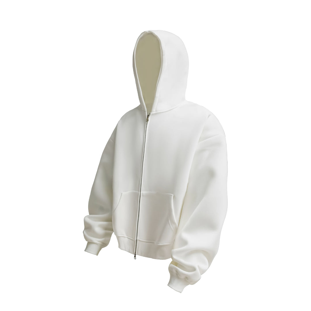 Unisex Oversized Kapuzen-Zipjacke mit Thermalfleece und Kängurutasche Shop Nory