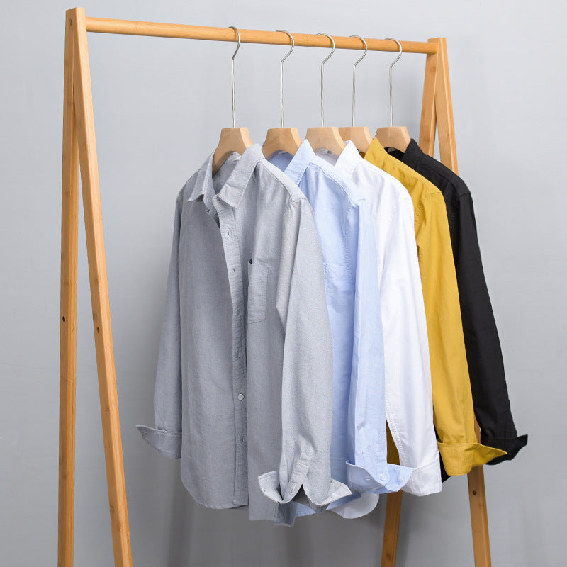 Herren Lässiges Baumwoll-Layering-Overshirt mit Kentkragen, Brusttasche und softem Twill-Finish Shop Nory