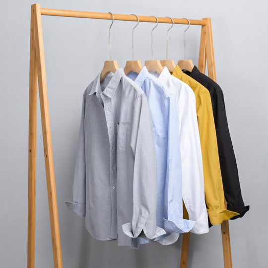 Herren Lässiges Baumwoll-Layering-Overshirt mit Kentkragen, Brusttasche und softem Twill-Finish Shop Nory