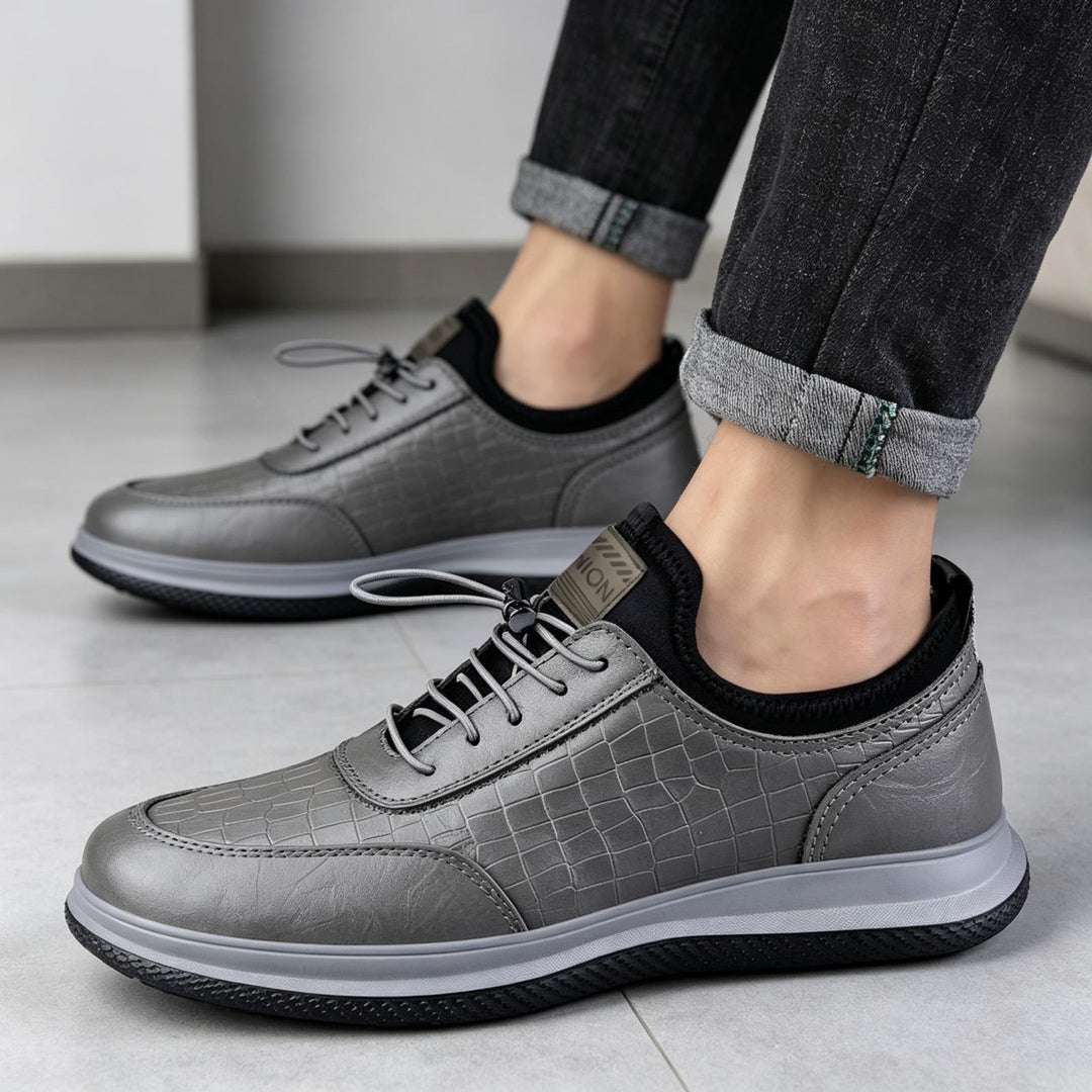 Herren Elegante und stilvolle Leder Sneakers Shop Nory