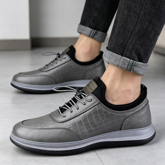 Herren Elegante und stilvolle Leder Sneakers Shop Nory