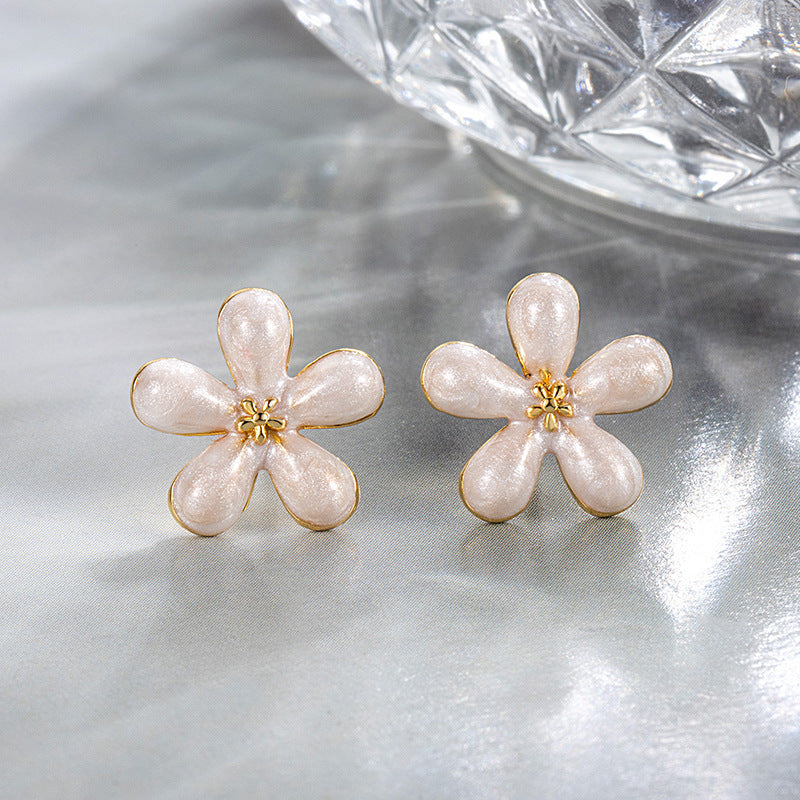 Damen Ohrringe mit kunstvollem Blumenmuster und hochwertiger Handwerkskunst Shop Nory