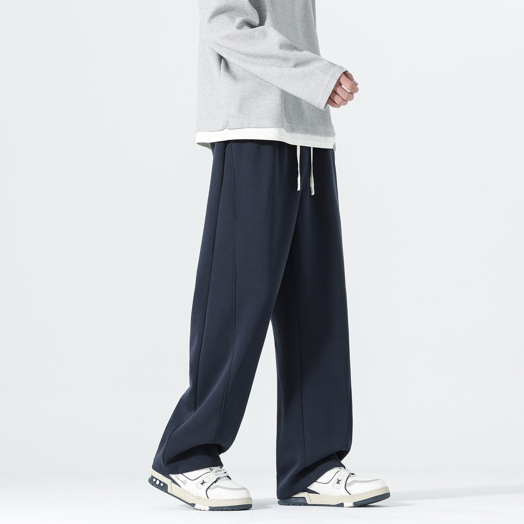 Herren Extraweite Sweatpants im Palazzo‑Look mit Tunnelzugbund und Seitentaschen Shop Nory