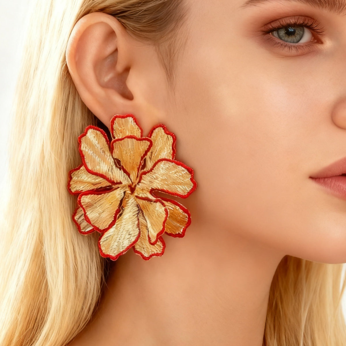 Damen Blütenförmige Haarschmuck-Accessoires Shop Nory
