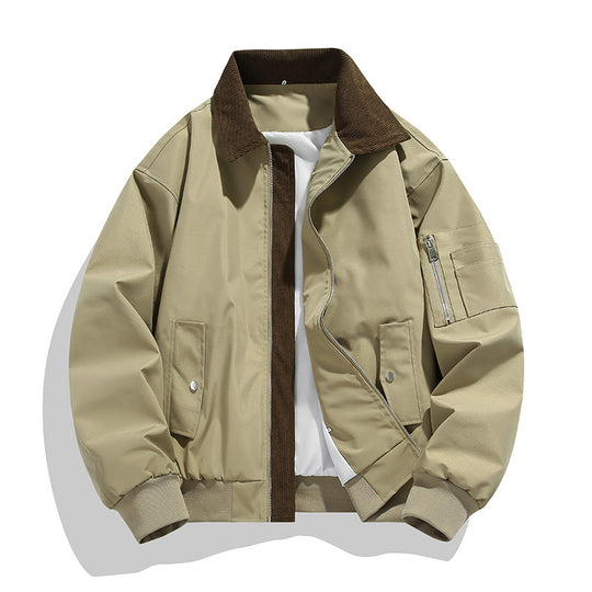 Herren Modische Übergangsjacke mit Steppdesign Shop Nory