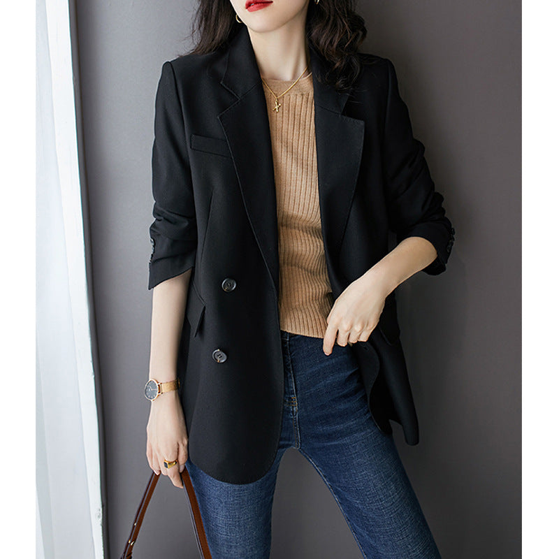 Damen Lässiger zweireihiger Blazer Shop Nory
