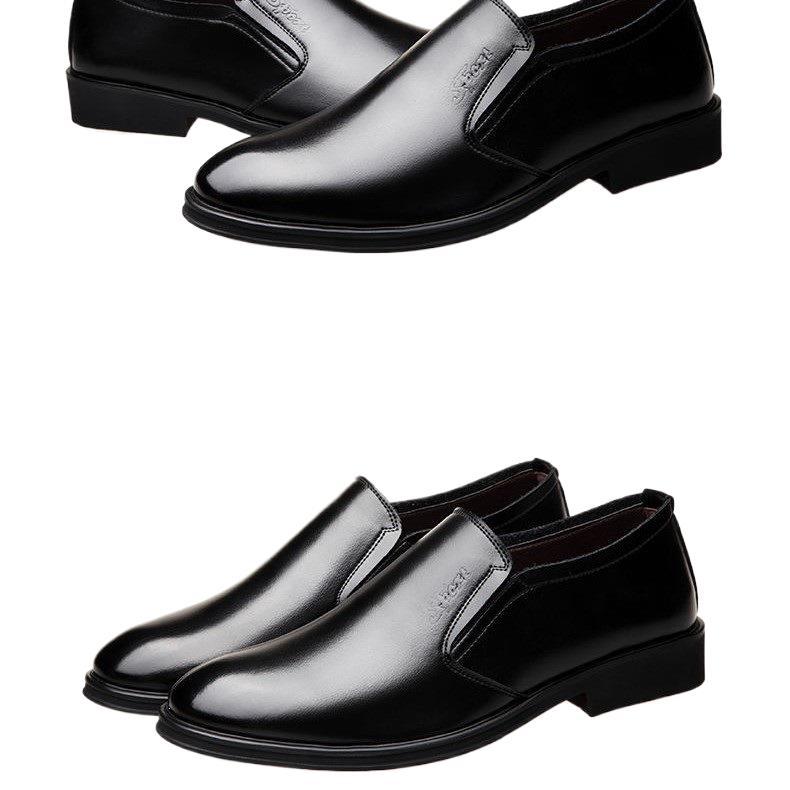 Herren Elegante und bequeme Slip-On Lederschuhe Shop Nory