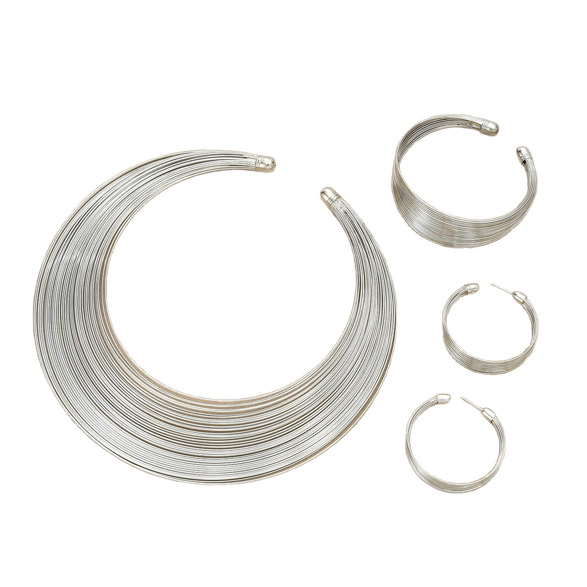Damen modernes und elegantes Schmuckset mit auffälligem Design Shop Nory