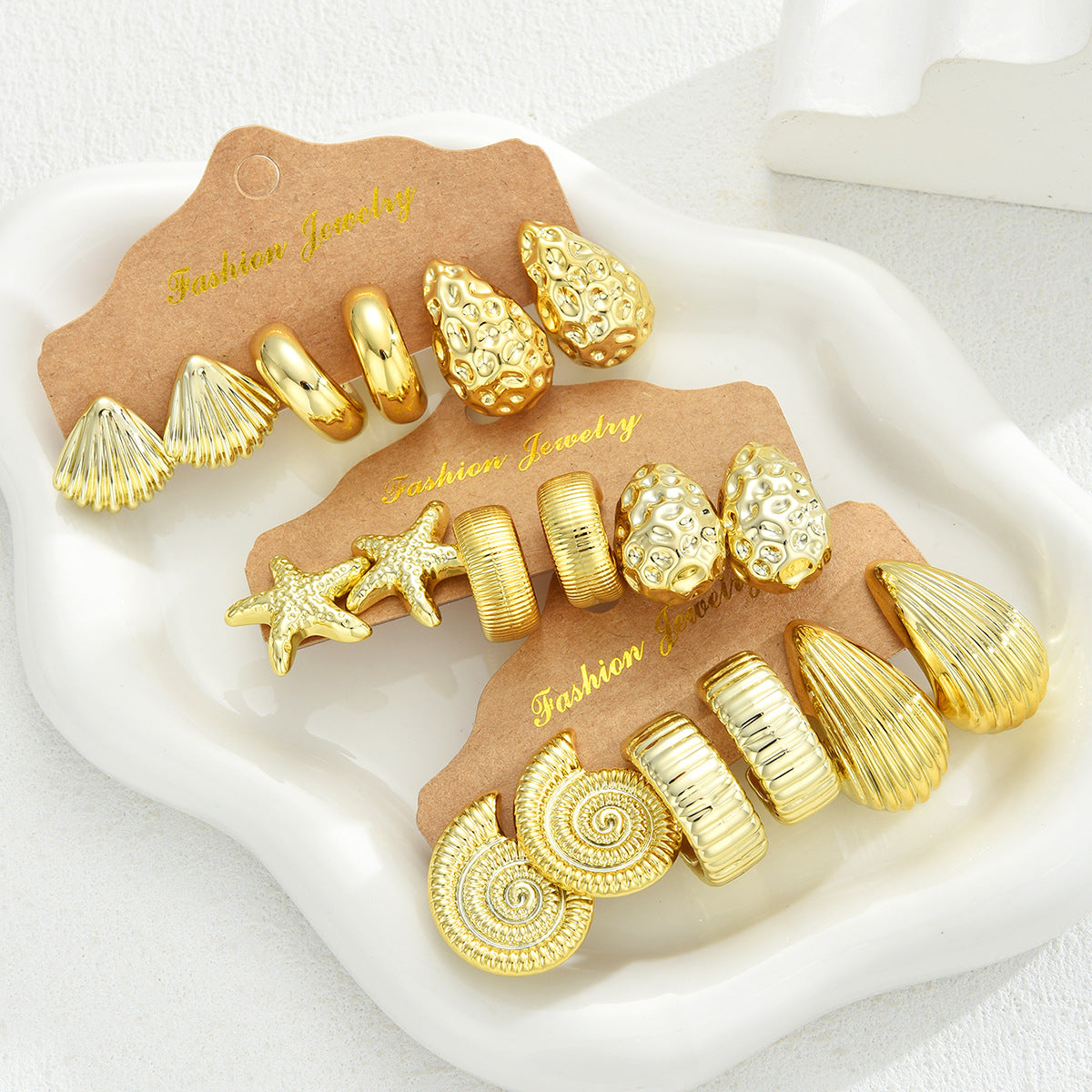Damen Ohrring Set mit maritimen Motiven Shop Nory